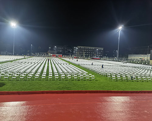 北京大学折叠椅活动现场案例图