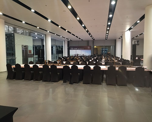 上海宴会桌椅活动现场案例图​