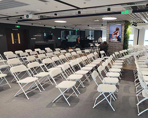 上海折叠椅活动现场案例图