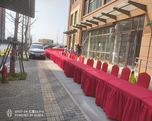 上海云珠雅苑小区活动现场图