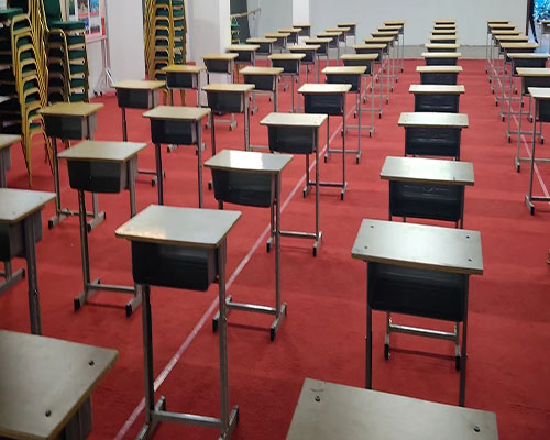 北京朝阳学生桌椅活动现场案例图