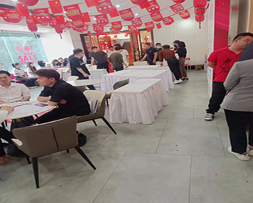 广州折叠桌活动案例现场图