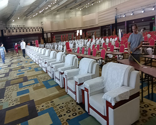 东莞市厚街镇会展中心活动现场案例图