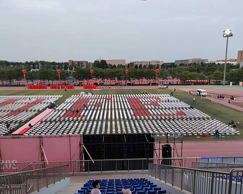 北京中央财经大学活动现场案例图