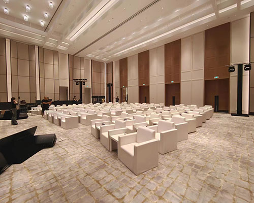 上海高靠背沙发活动现场案例图