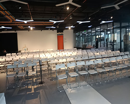 北京中南海折叠椅沙发活动现场图