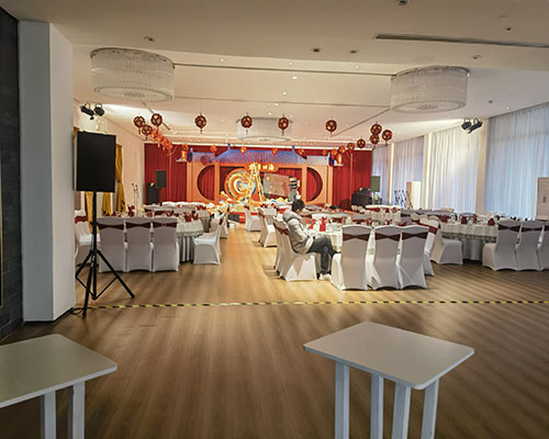 北京宴会桌椅活动现场案例图