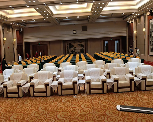 广州中南海沙发活动现场案例图