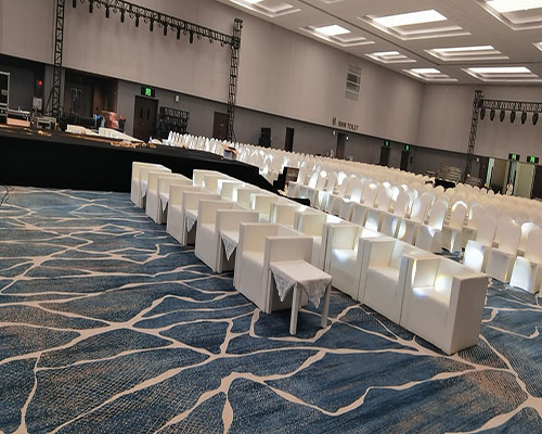 广州会展中心沙发活动现场案例图