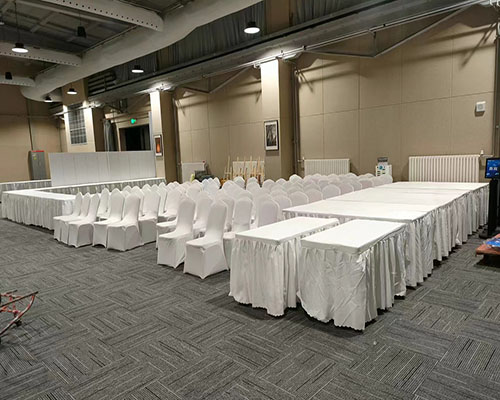 北京首钢园桌椅活动现场案例图