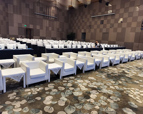 深圳会展沙发茶几活动现场案例图