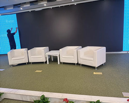 北京白色沙发活动现场案例图
