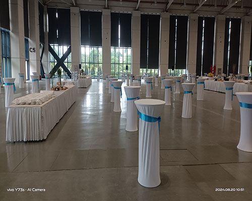 深圳高档吧桌活动现场案例图